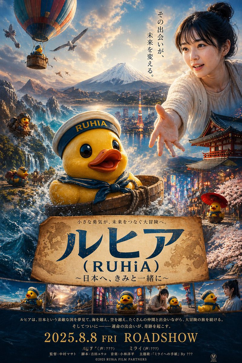 Rubber Duck Boy Movie Poster