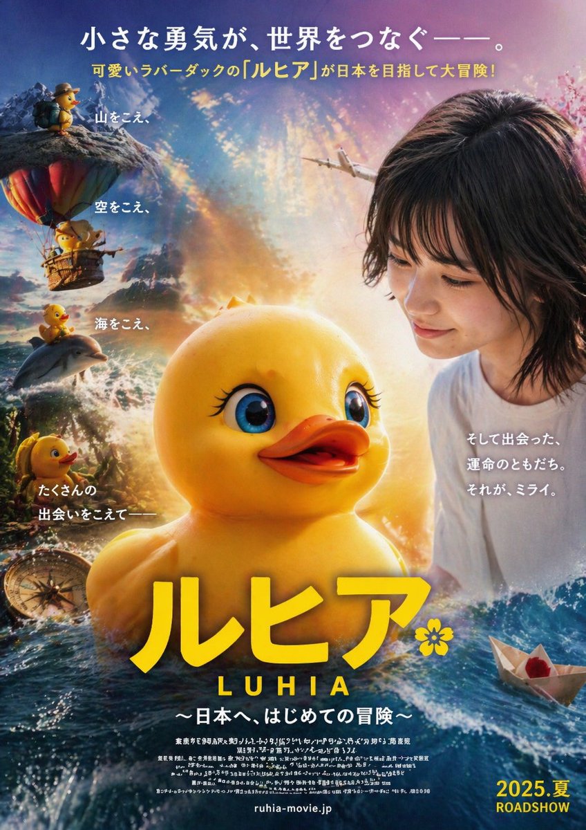 Rubber Duck Boy Movie Poster output image 2