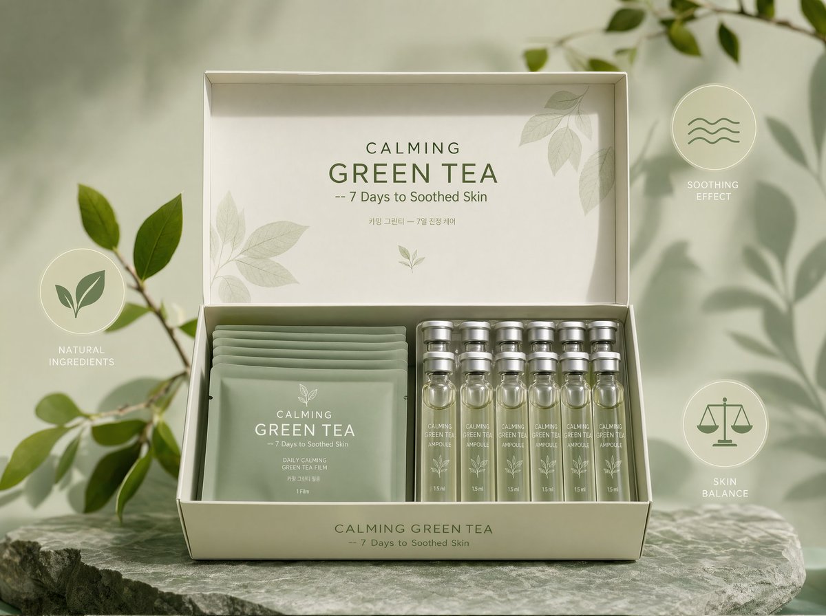 Green Tea Film Product Photo