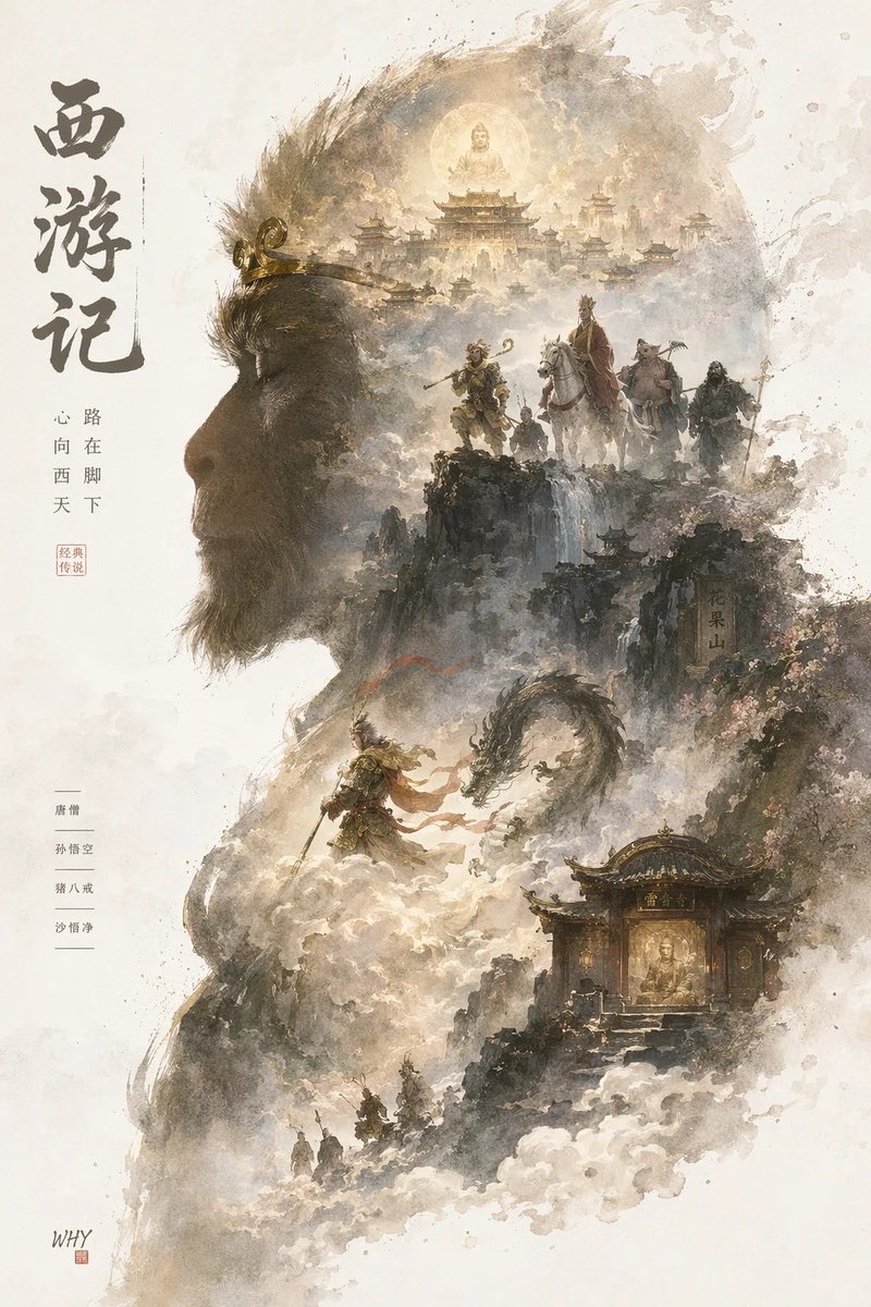 Epic Silhouette Poster