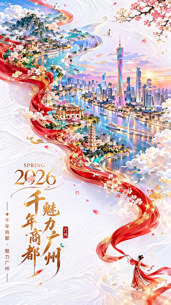 Guangzhou City Poster