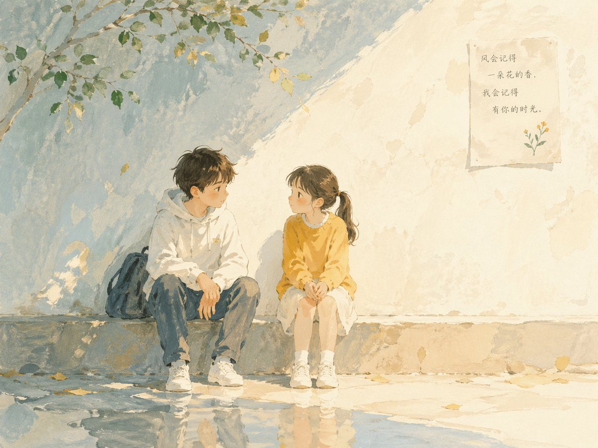 Poetic Watercolor Picture Book