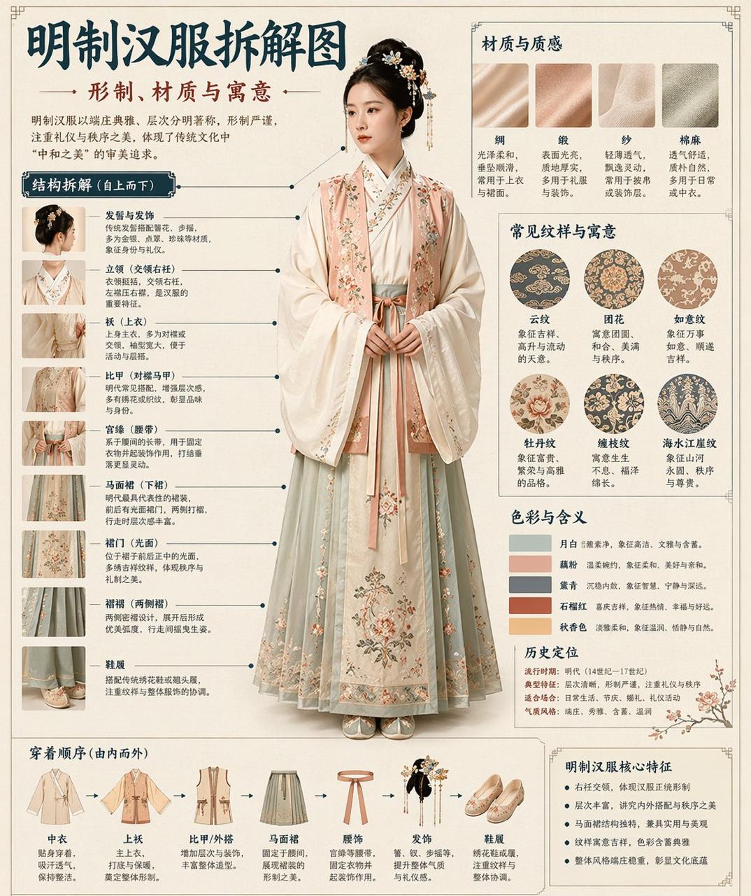 Hanfu Breakdown Infographic