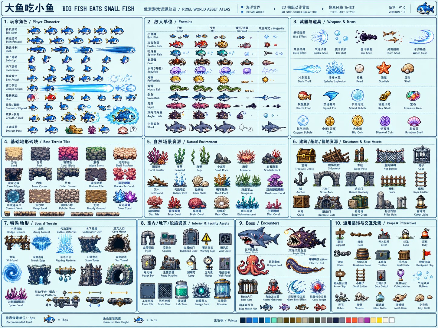 Pixel World Asset Atlas output image 2